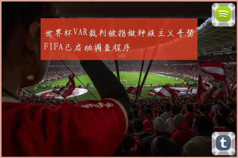 世界杯VAR裁判被指做种族主义手势FIFA已启动调查程序